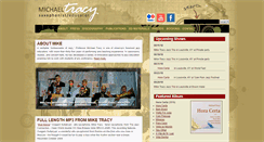 Desktop Screenshot of michaeltracy.com